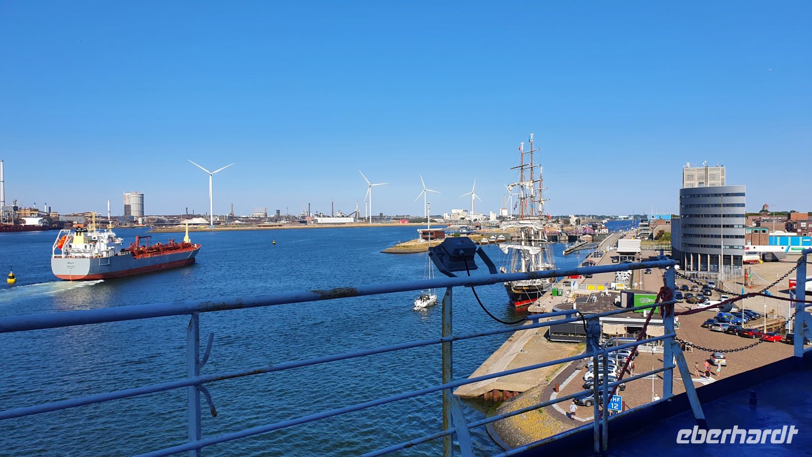 20220812 171428 Hafenimpressionen Amsterdam- Ijmuiden &ndash; &copy; Marlies Thrum (Eberhardt TRAVEL)