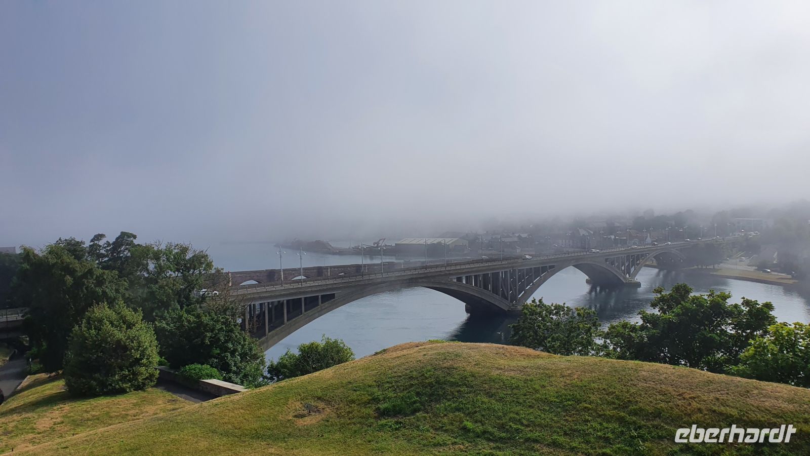 20220813 161445 auf der Stadtmauer Berwick upon Tweed &ndash; &copy; Marlies Thrum (Eberhardt TRAVEL)