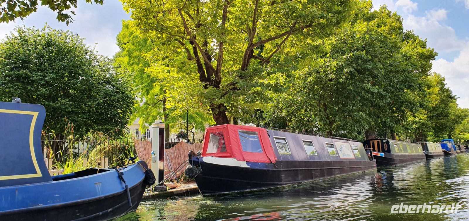 20220827 115252 Hausboote auf dem Regents Canal &ndash; &copy; Marlies Thrum (Eberhardt TRAVEL)