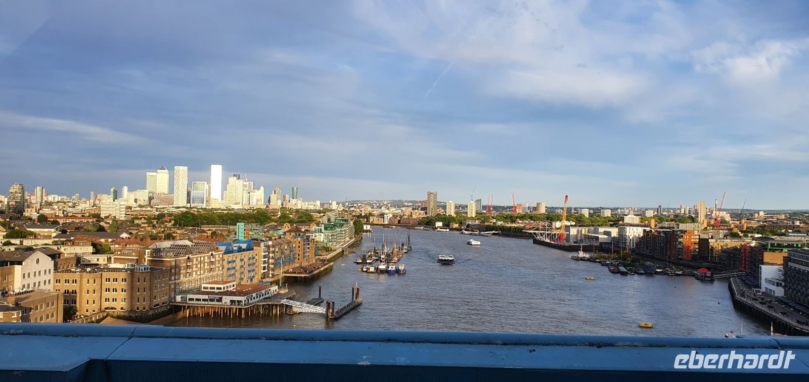 20220828 185747 Blick von der Tower Bridge &ndash; &copy; Marlies Thrum (Eberhardt TRAVEL)