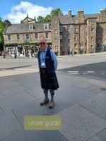 Reiseleiter in Edinburgh &ndash; &copy; Barbara Pflicke (Eberhardt TRAVEL)
