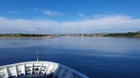 20230710 084923 Einfahrt in den Hafen von Newcastle &ndash; &copy; Marlies Thrum (Eberhardt TRAVEL)