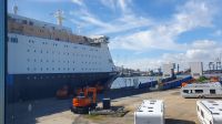 20230710 092636 Abschied von unserer Fähre &ndash; &copy; Marlies Thrum (Eberhardt TRAVEL)