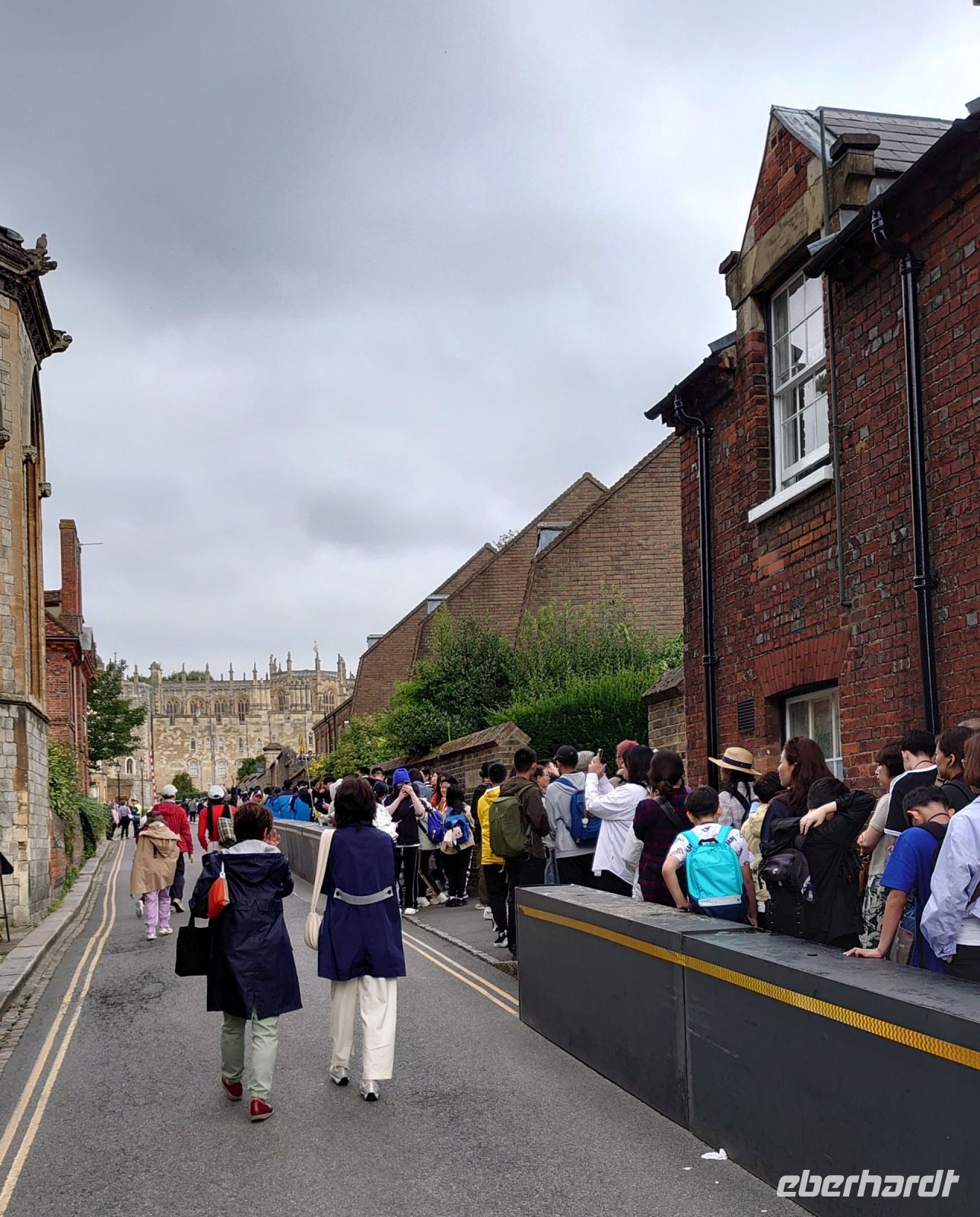 Windsor Castle - Wer rein möchte, muss sich anstellen &ndash; &copy; Burkhard Herpich (Eberhardt TRAVEL)