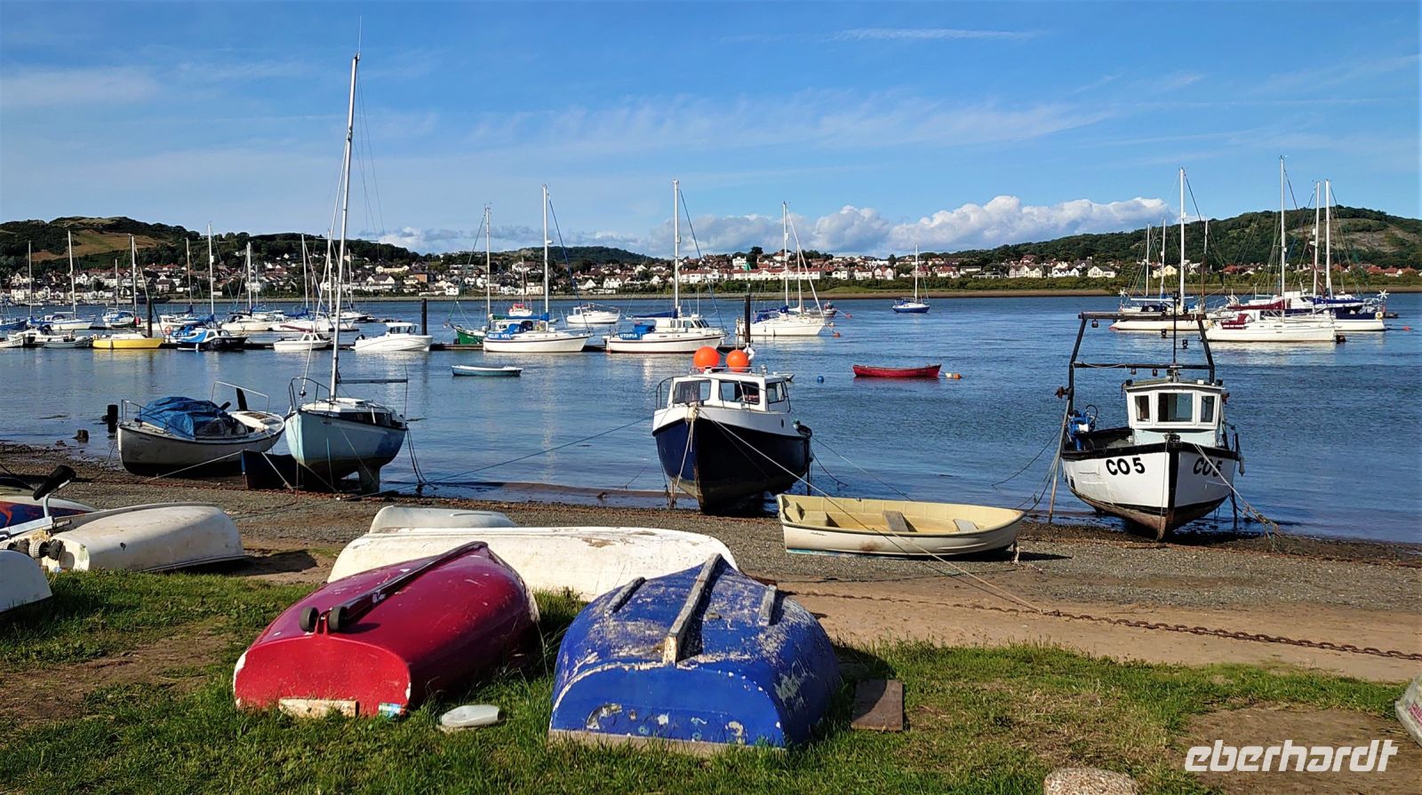 Conwy - Im Hafen &ndash; &copy; Burkhard Herpich (Eberhardt TRAVEL)