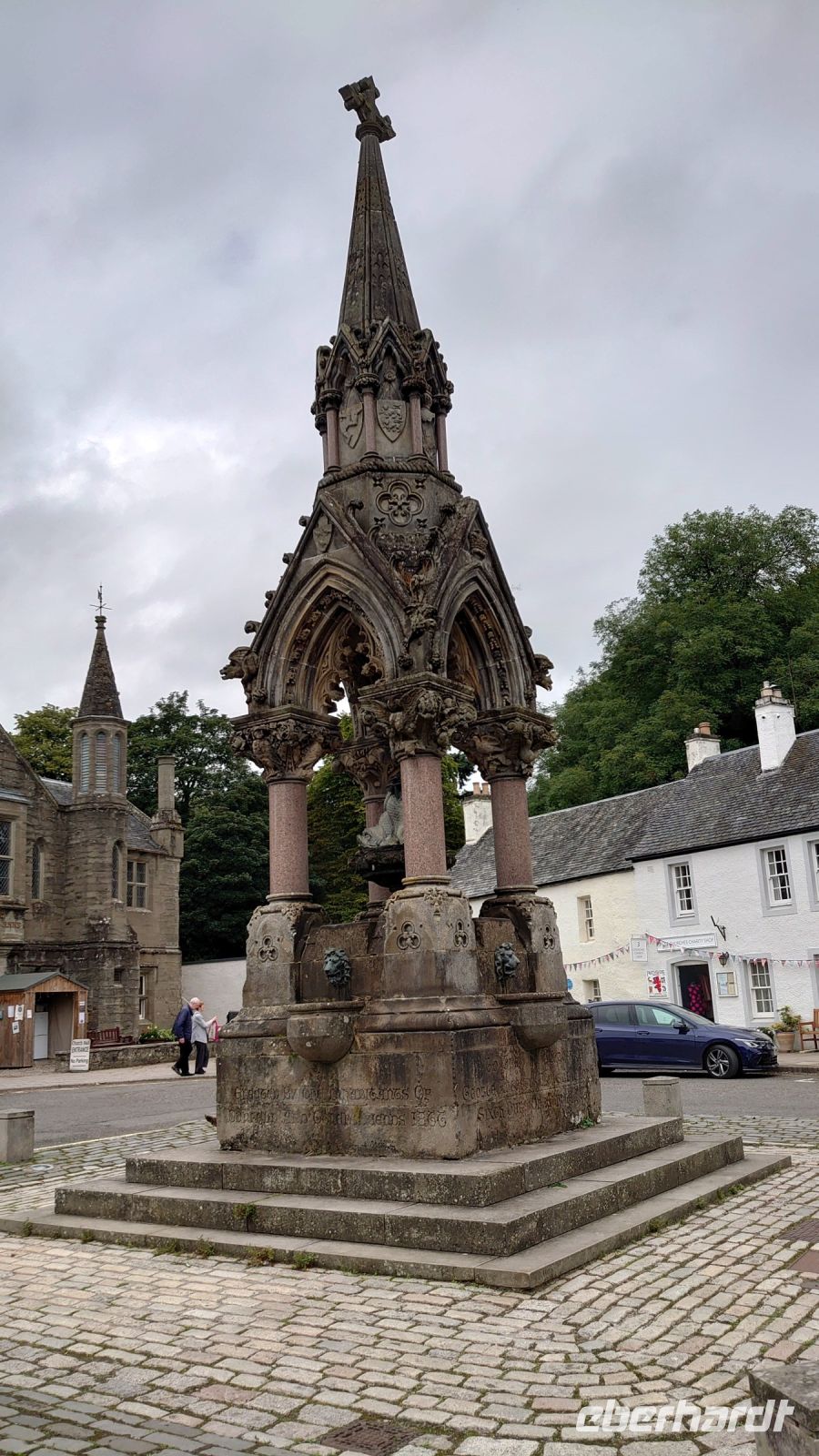 Dunkeld - Steinbaldachin &ndash; &copy; Burkhard Herpich (Eberhardt TRAVEL)