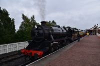 161 Strathspey Railway, Bahnhof Aviemore &ndash; &copy; Konrad Füssel (Eberhardt TRAVEL)