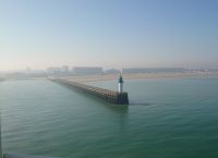 Ein Blick zurück nach Calais.JPG &ndash; &copy; Burkhard Herpich (Eberhardt TRAVEL)