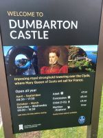 Dumbarton Castle &ndash; &copy; Barbara Pflicke (Eberhardt TRAVEL)
