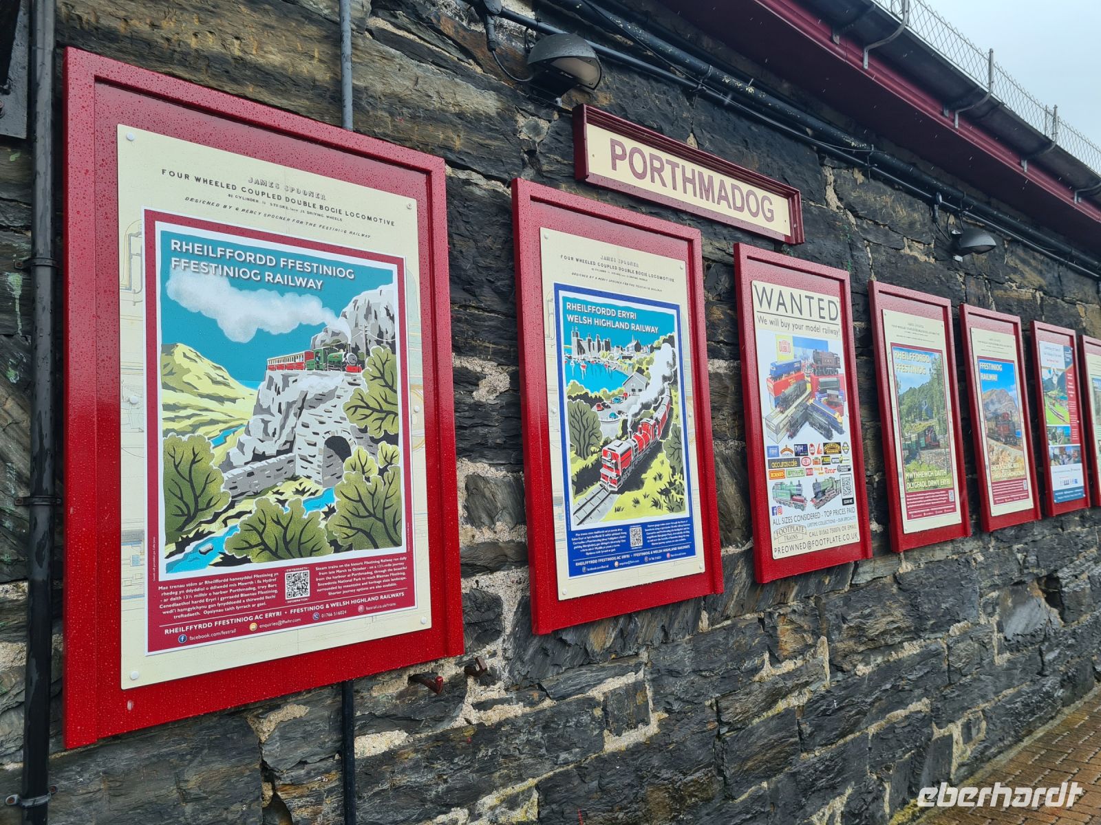 Tag 6 - Wales - Porthmadog Bahnhof.jpg &ndash; &copy; Jana Wessendorf (Eberhardt TRAVEL)