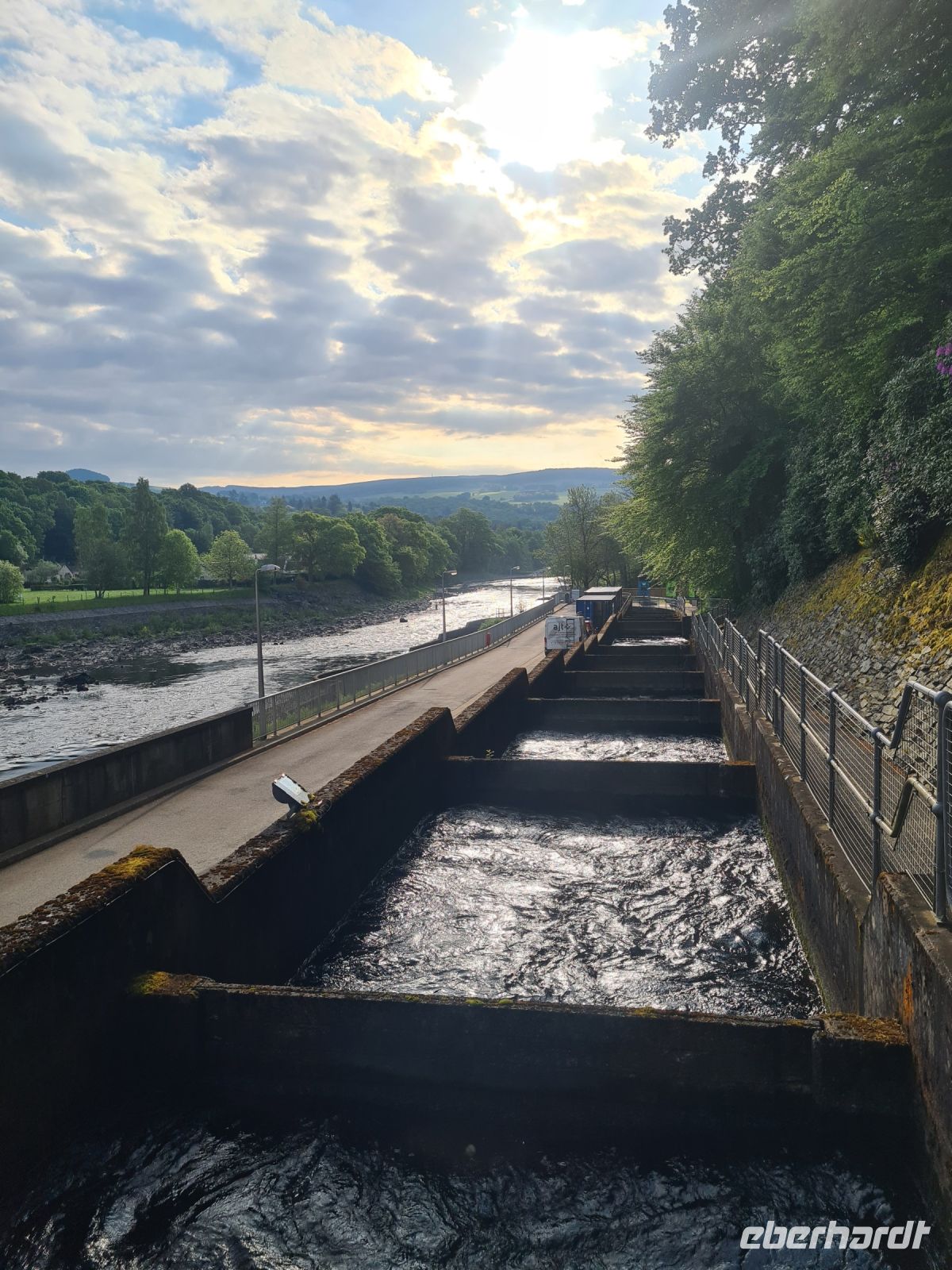 Tag 10 - Schottland - Pitlochry - Morgenspaziergang Fischtreppe.jpg &ndash; &copy; Jana Wessendorf (Eberhardt TRAVEL)