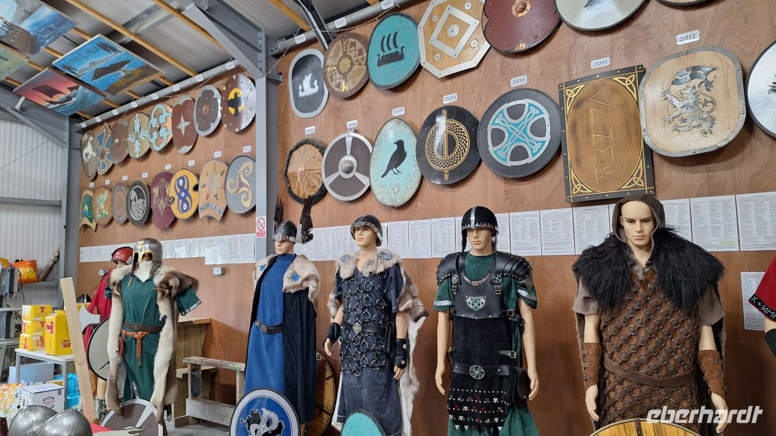 Up Helly Aa Ausstellung &ndash; &copy; Sinah Witzig (Eberhardt TRAVEL)
