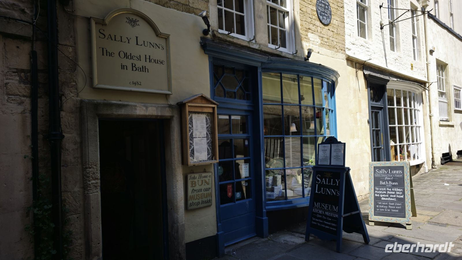 Älteste Bun- Bäckerei in Bath &ndash; &copy; Marlies Thrum (Eberhardt TRAVEL)