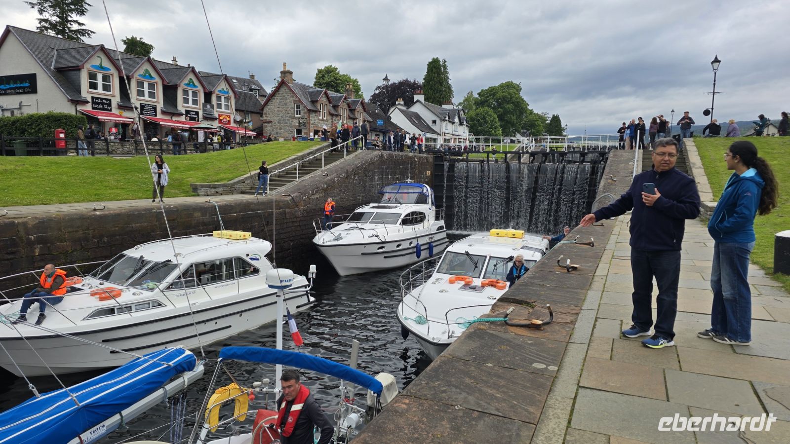 Schleusentreppe Fort Augustus  &ndash; &copy; Marlies Thrum (Eberhardt TRAVEL)