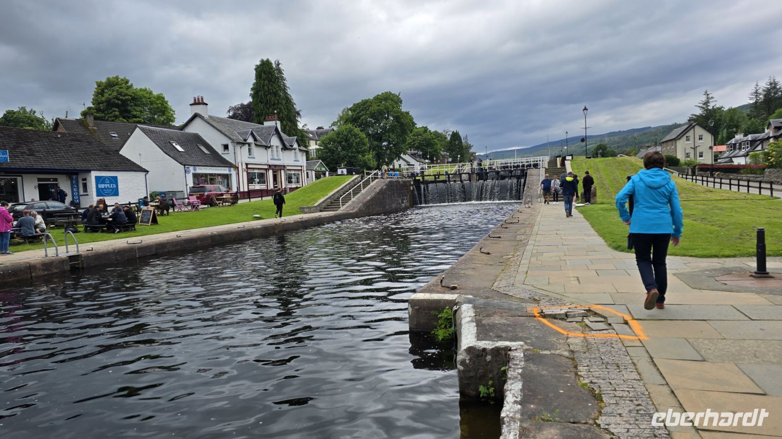 Schleusentreppe Fort Augustus  &ndash; &copy; Marlies Thrum (Eberhardt TRAVEL)