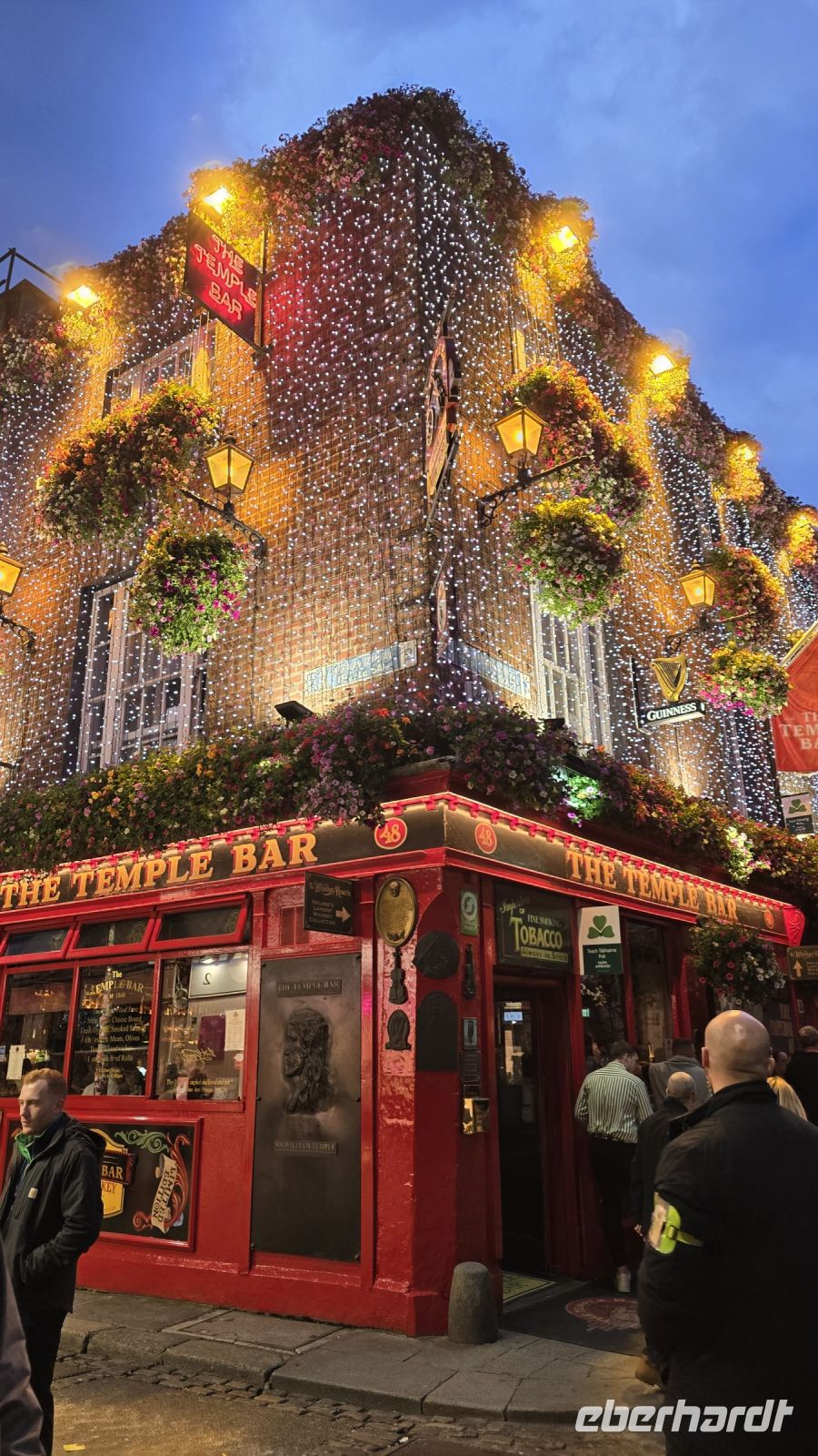 Temple Bar am Abend &ndash; &copy; Marlies Thrum (Eberhardt TRAVEL)