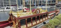 Die Gloriana in den St. Katharina Docks  &ndash; &copy; Marlies Thrum (Eberhardt TRAVEL)