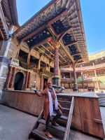 London. Heike im Shakespeares Globe  &ndash; &copy; Heike Jack (Eberhardt TRAVEL)