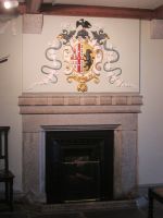 St. Michaels Mount: Wappen der Familie St. Levan &ndash; &copy; Heike Heinen (Eberhardt TRAVEL)