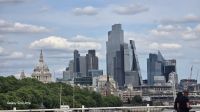 Blick zu St. Pauls und dem Finanzdistrict