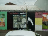 Nicht nur Palästina ist Thema auf der Solidarity Wall: Auch der Freiheitskampf der Tamilen auf Sri Lanka &ndash; &copy; Andreas Böcker (Eberhardt TRAVEL)