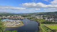 Blick in die Highlands vom Dumbarton Castle &ndash; &copy; Marlies Thrum (Eberhardt TRAVEL)
