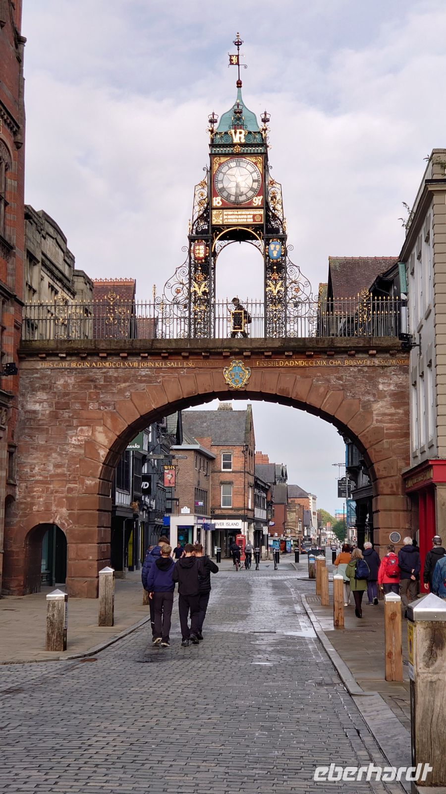 112 Eastgate Clock, Chester &ndash; &copy; Burkhard Herpich (Eberhardt TRAVEL)