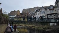 In Dean Village am Neujahrsmorgen