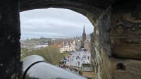 Blick auf die Esplanade vor dem Castle
