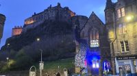 das Castle am Abend