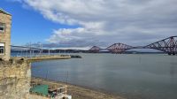 Forth Rail Bridge und Forth Road Bridge