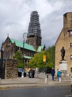 St. Mungo in Glasgow ist eingerüstet  &ndash; &copy; Kathrin Körtge (Eberhardt TRAVEL)