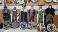 Delting Up Helly Aa Ausstellung &ndash; &copy; Sinah Witzig (Eberhardt TRAVEL)