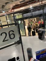 Ankunft und Check In