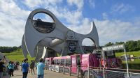 das Schiffshebewerk in Aktion &ndash; &copy; Marlies Thrum (Eberhardt TRAVEL)