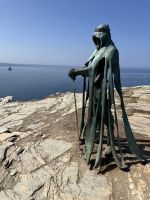 Südengland, Tintagel, Statue Gallos &ndash; &copy; Sabine C. Seifert (Eberhardt TRAVEL)