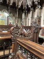 England, Exeter, Kathedrale, Elefant &ndash; &copy; Sabine C. Seifert (Eberhardt TRAVEL)