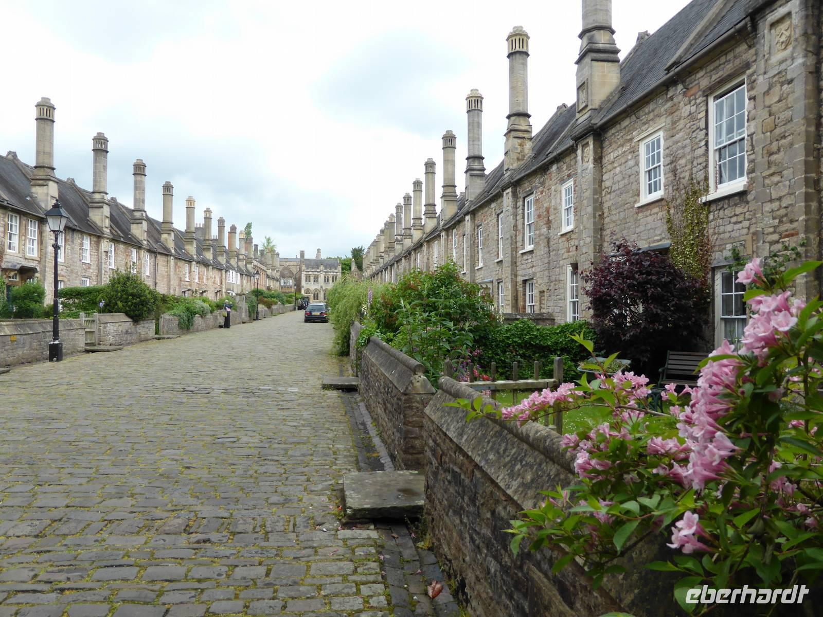 Wells - Reihenhaussiedlung Vicar´s Close &ndash; &copy; Claudia Bernhardt (Eberhardt TRAVEL)