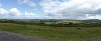 Dartmoor - Panoramafoto &ndash; &copy; Claudia Bernhardt (Eberhardt TRAVEL)