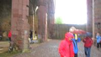 Aber sehr beeindruckend in Melrose ...