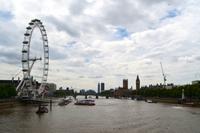 076 London, London Eye und Westminster &ndash; &copy; Konrad Füssel (Eberhardt TRAVEL)