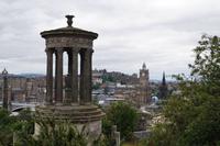 Calton Hill - Monument für den Mathematiker Dugald Stewart &ndash; &copy; Andreas Böcker (Eberhardt TRAVEL)