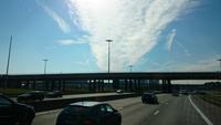 Zeichen am Himmel auf der Heimfahrt gen Deutschland