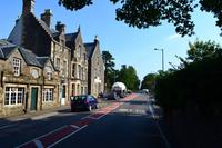 0206 Tarbet am Loch Lomond, Straßensperrung &ndash; &copy; Konrad Füssel (Eberhardt TRAVEL)