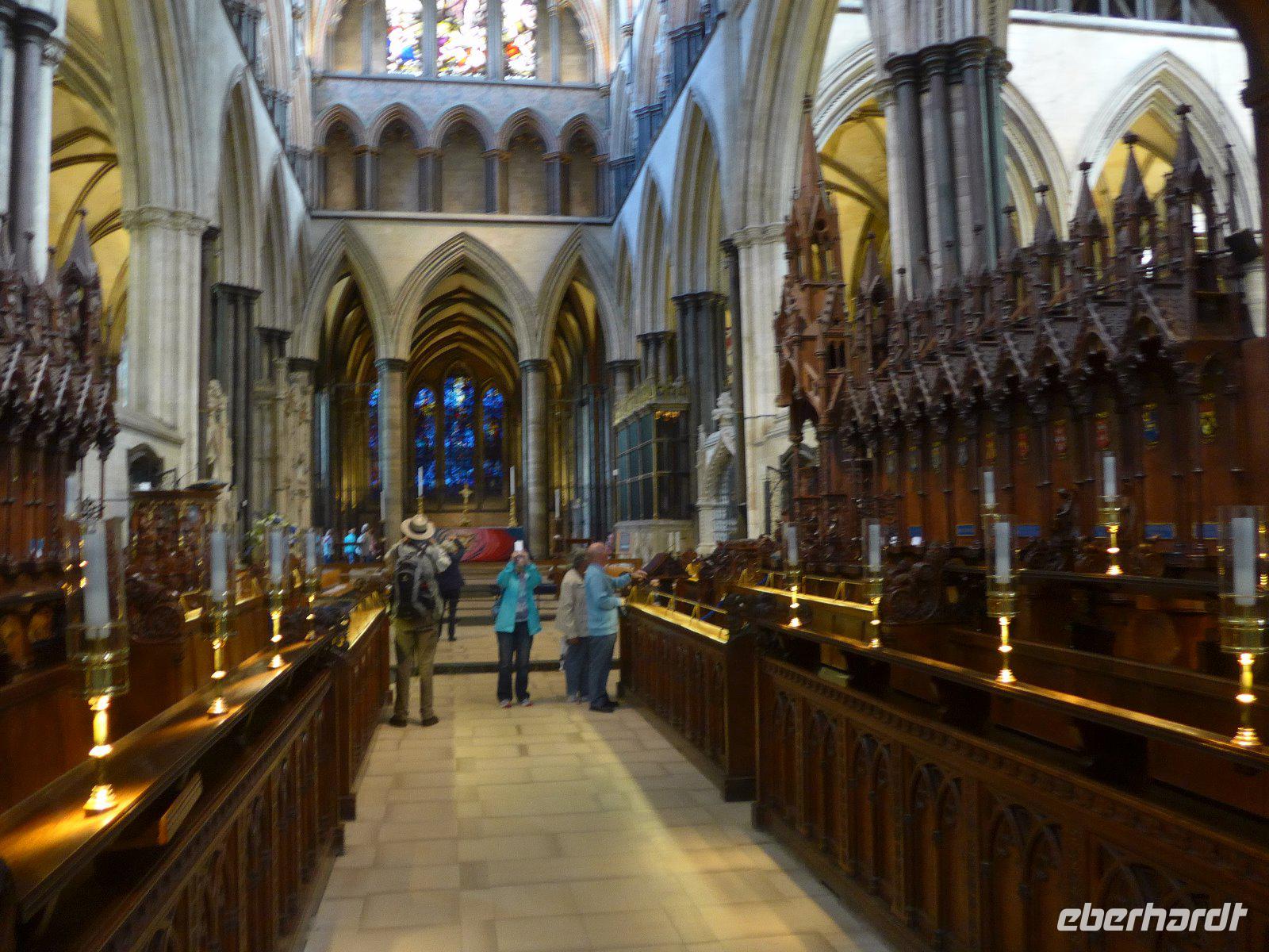 Chorgestühl Kathedrale Salisbury &ndash; &copy; Philipp Schmitz (Eberhardt TRAVEL)