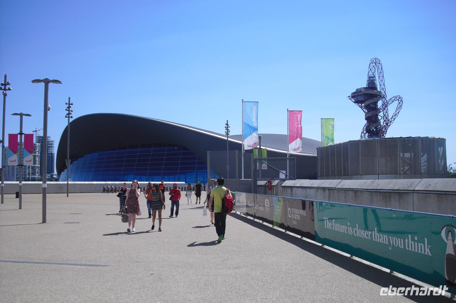 Besuch des Queen Elisabeth Olympia Parkes in Stratford &ndash; &copy; Norbert Binder (Eberhardt TRAVEL)