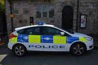 312 Isle of Man,  Castletown, Polizeifahrzeug &ndash; &copy; Konrad Füssel (Eberhardt TRAVEL)