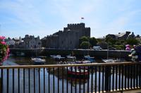 314 Isle of Man,  Castletown, Hafen und Castle Rushen &ndash; &copy; Konrad Füssel (Eberhardt TRAVEL)