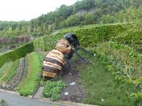Eden Project - Bienenskulptur &ndash; &copy; Claudia Bernhardt (Eberhardt TRAVEL)
