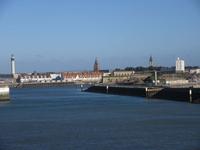 Blick auf Calais
